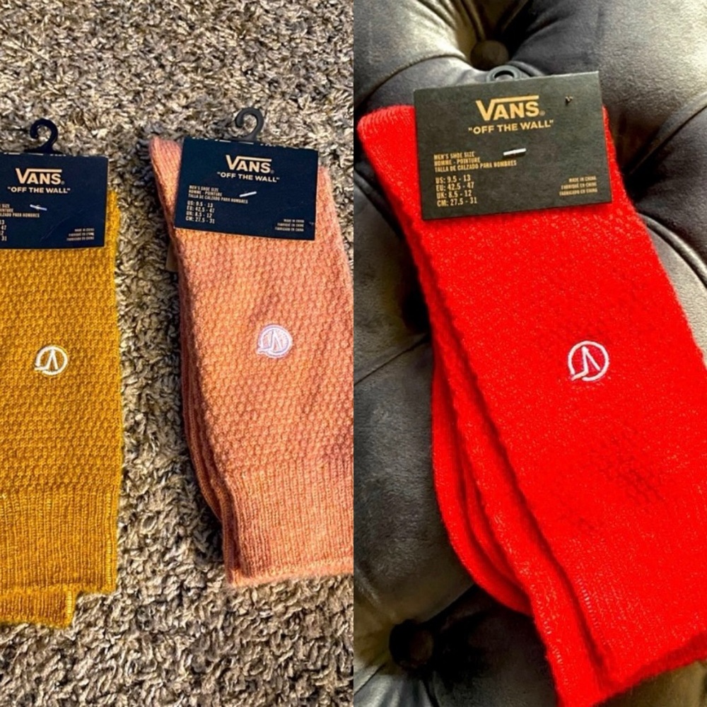 3 pair Men’s Vans Socks